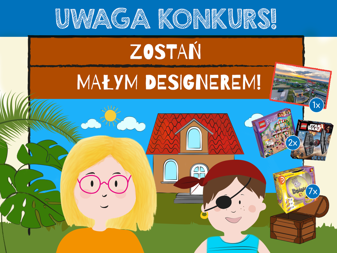 konkurs novoferm dla dzieci "Zostań małym designerem!"