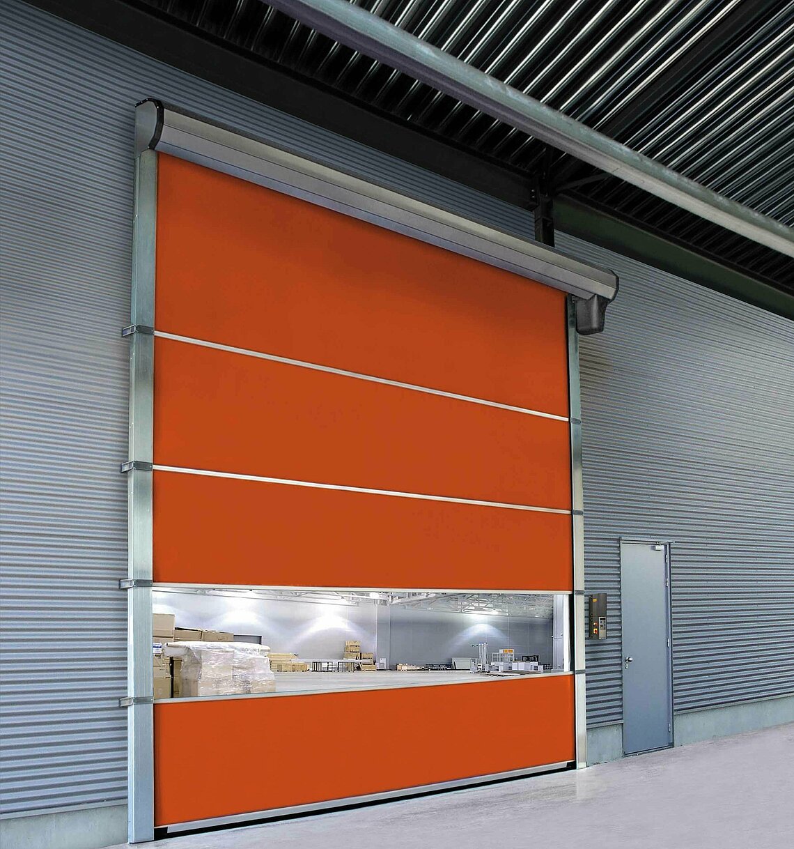 brama szybkobieżna NovoSpeed Strong przykład realizacji Novoferm