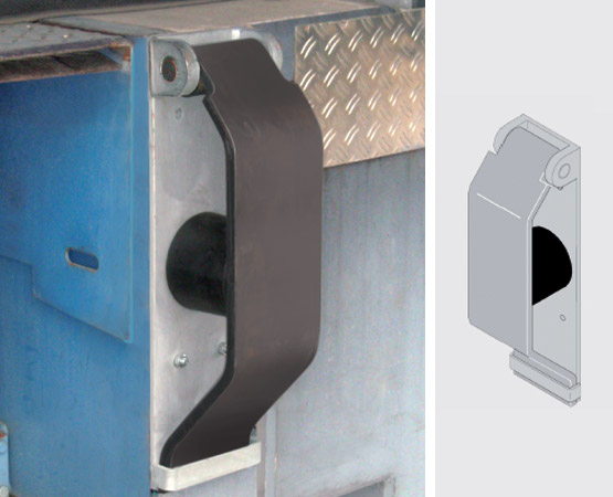 Odbojniki ze stali sprężynowej